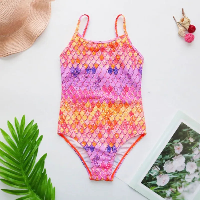 Girls Summer Fashion Swimsuit