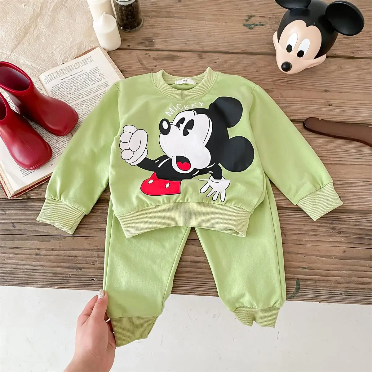 Cartoon Printed Baby Boy Tracksuit