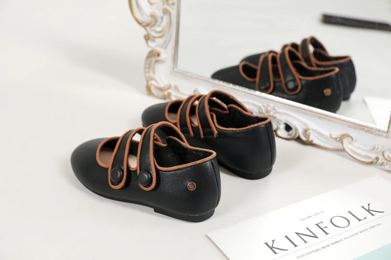 Girls Leather Dress Shoes