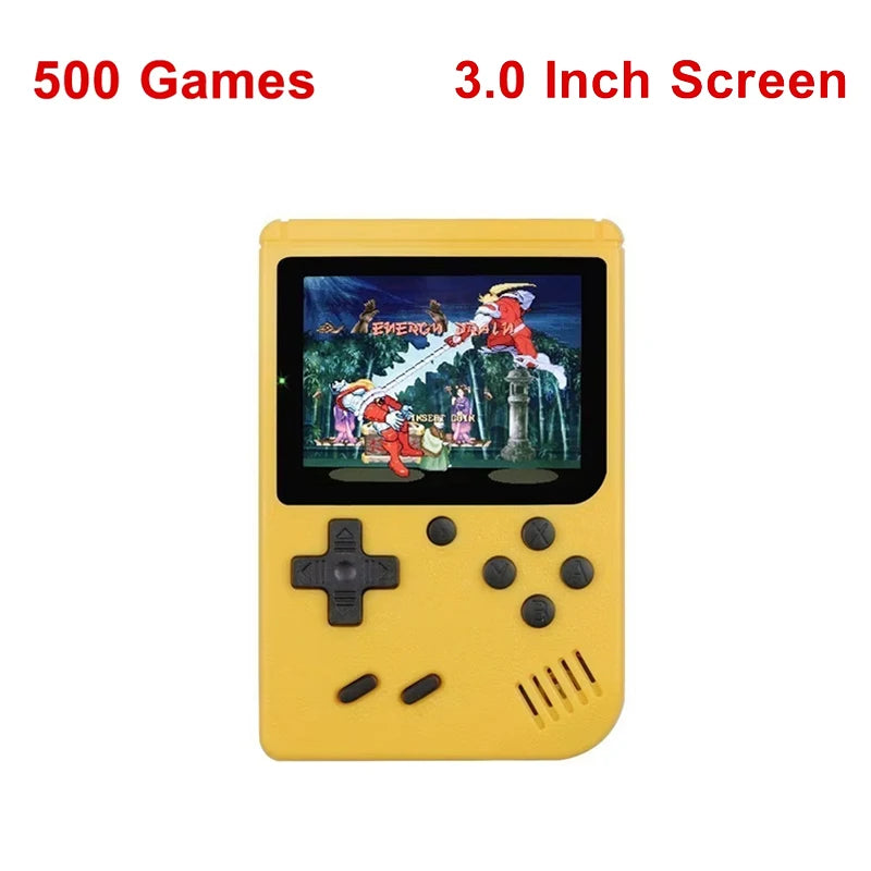 Retro Portable Mini Handheld Video Game Console With Built-in 500 games