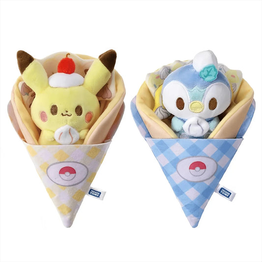 Pikachu Plush Dolls Toys Piplup Cute Anime Figure Stuffed Plush Toys Decoration Dolls For Children's Birthdays Festival Gifts