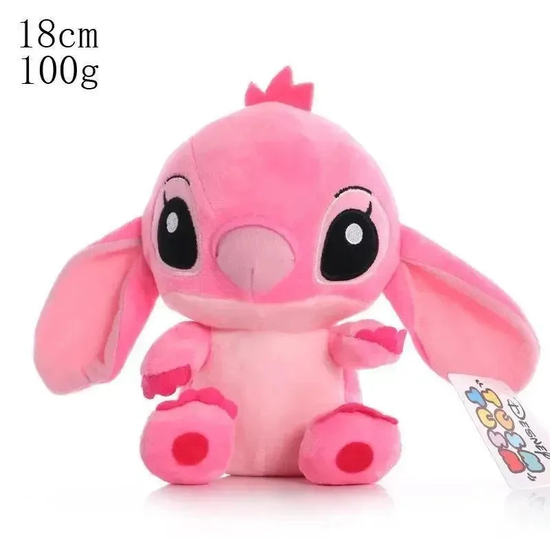 Disney Movie Lilo & Stitch Plush Doll Souvenir 20-25cm Cute Stitch Anime Figure Stuffed Toys Soft Pillow Children Gifts