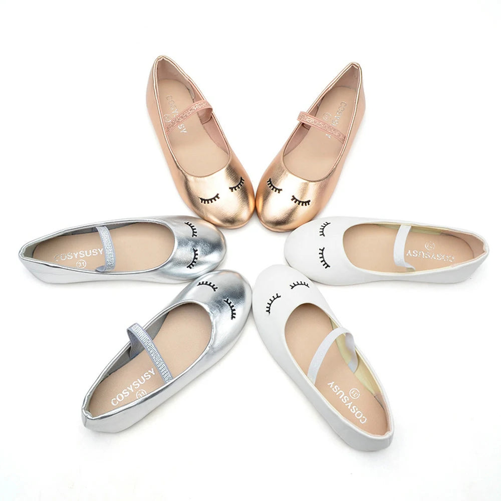 Lovely Mary Jane slip-on princess flats