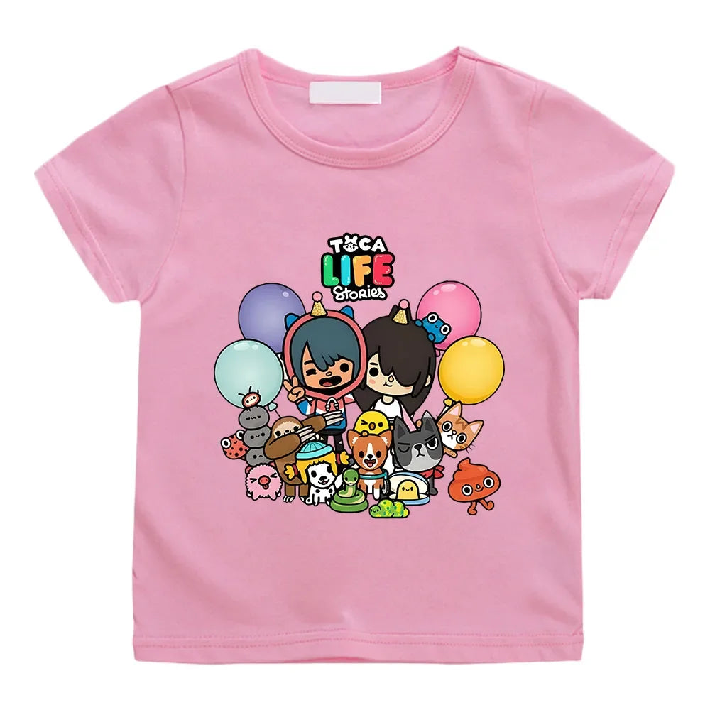 Cartoon Graphic Printed Comfy T-shirt