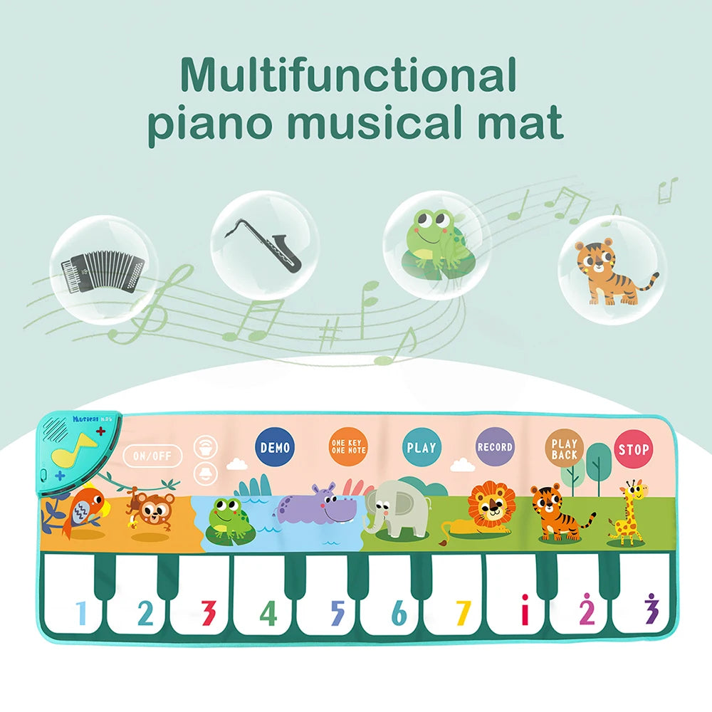 Floor Keyboard Dance Musical Piano Mat for Kids