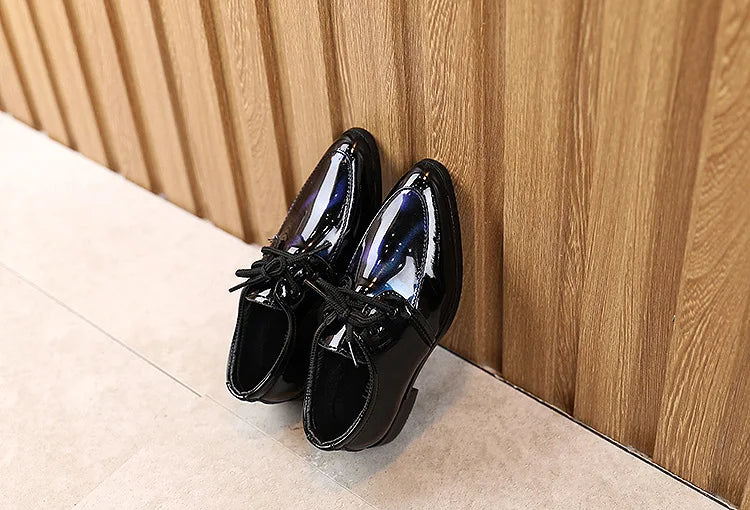 Pointed Toe Leather Shoes