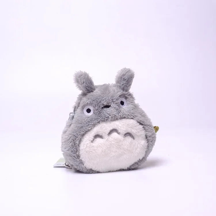Cartoon Totoro Plush Coin Purse 12cm Kawaii Japanese Toy Totoros Doll Cute Movie Character Children Birthday Gift