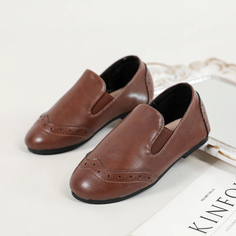 Girls Leather Dress Shoes