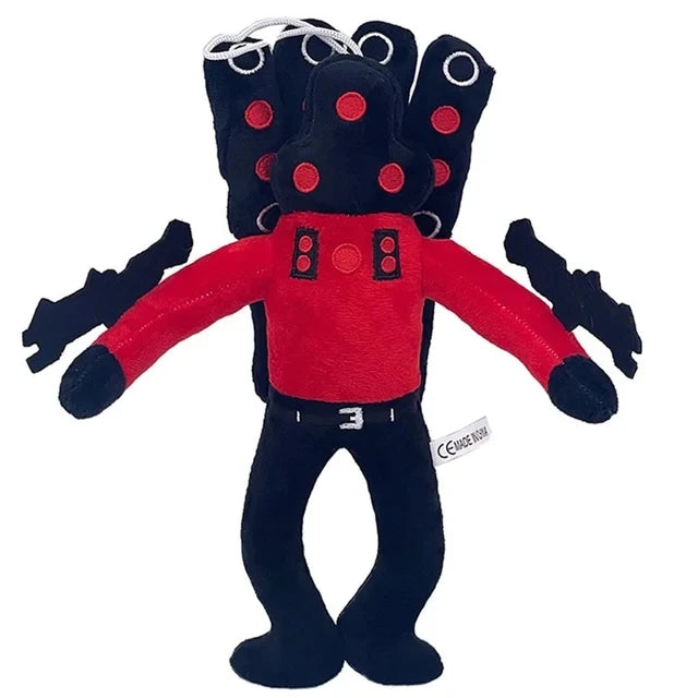 Skibidi Toilet Plush Toy Titans Drill Man Cameraman Tv Man Woman Speakerman Clock Speaker Man Plush Doll Soft Toy Stuffed Animal