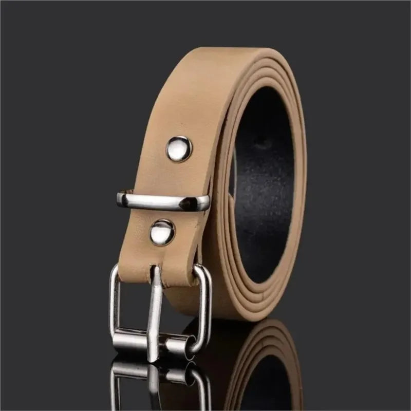 Children's PU Leather Metal Buckle Belts