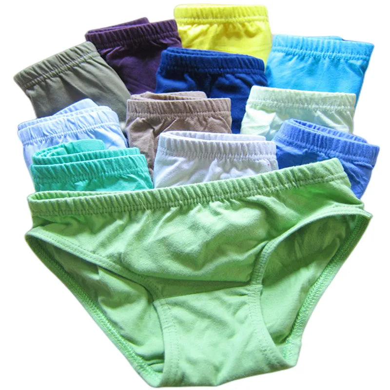 Girl's Soft Cotton Briefs 6pcs