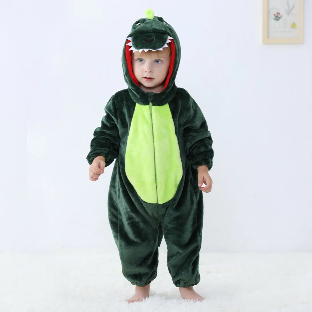 Newborn Animal Themed Jumpsuit