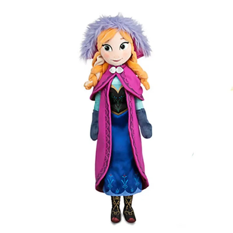 Disney movie Frozen Elsa And Anna 30-50CM Plush Stuffed Dolls From The Animated Movie  Frozen  Are Suitable As Birthday Or Christmas Gifts For Girls