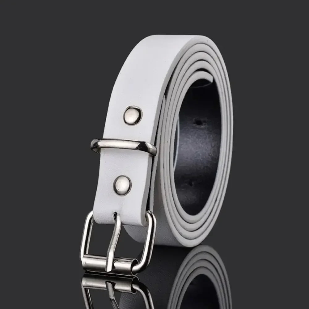 Children's PU Leather Metal Buckle Belts