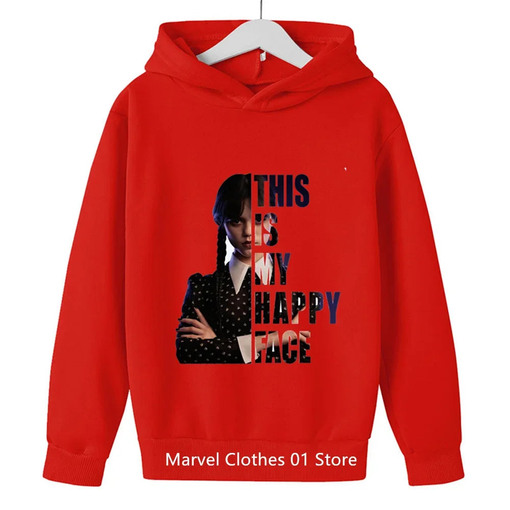 Wednesday The Adam Family Casual Hoodie