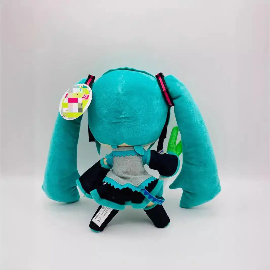 Japanese Anime Hatsune Miku  25cm Plush Doll Soft Pillow Future Doll Cute Christmas Gift For Children