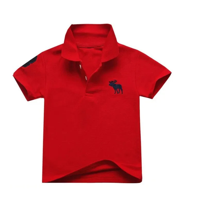 Boys Casual Polo Shirts T-shirt