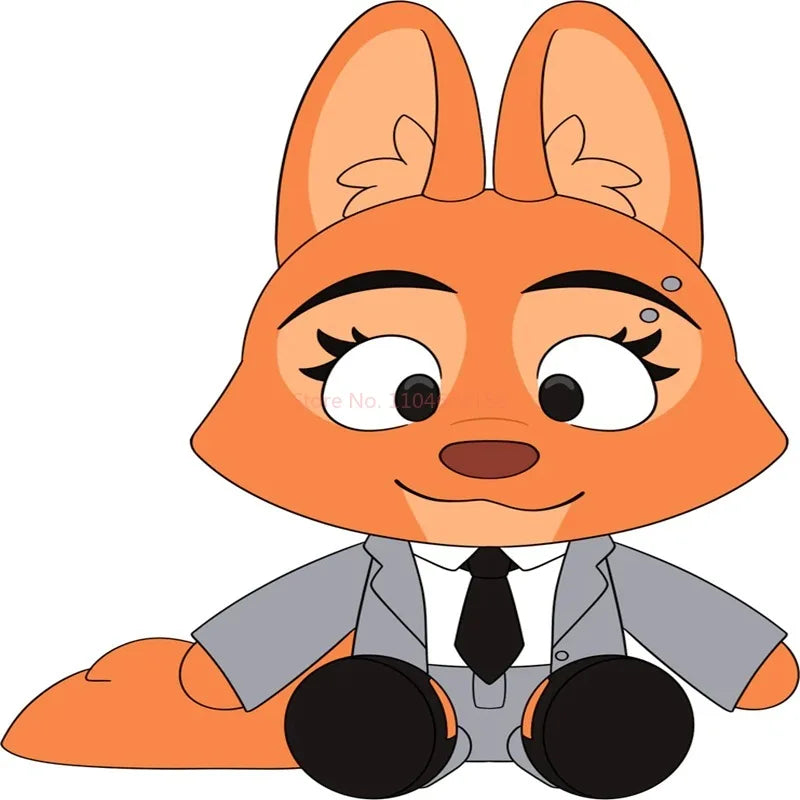 Bad Guys 2  MOVIE Plush Toys Wolf Diane Fox Anime Cartoon Doll Stuffed Animal Peluche Toy For Kids Birthday Gift
