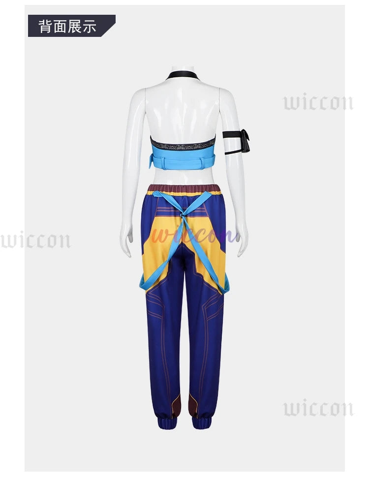 KPOP Huntrix Rumi Mira Zoey Cosplay Costume New Uniform Top Skirt Demon Hunters Superstar Girl Women Set Halloween Carnival