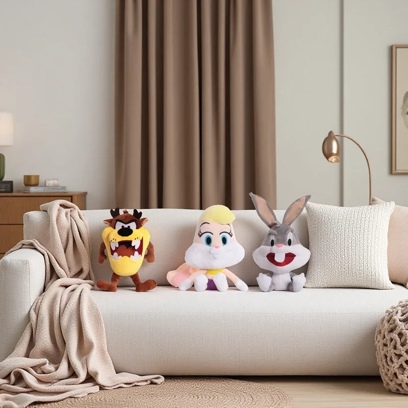 Looney Tunes Bugs Bunny Toy Action Figures Tweety Bird Lola Bunny Anime Cartoon Movie Peripheral Doll Kids Collectible Toys Gift