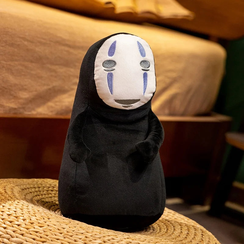 Japanese Anime Movie No Face Man Figure Doll Stuffed Plush Intresting Toy Home Decro Birthday Gifts