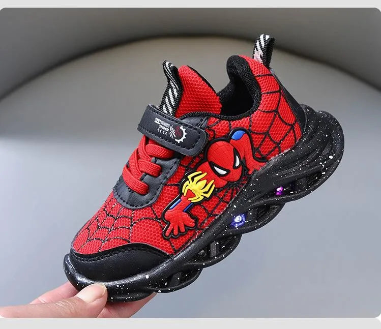 Spiderman Themed Kids Sneakers