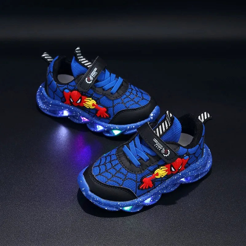 Spiderman Themed Kids Sneakers