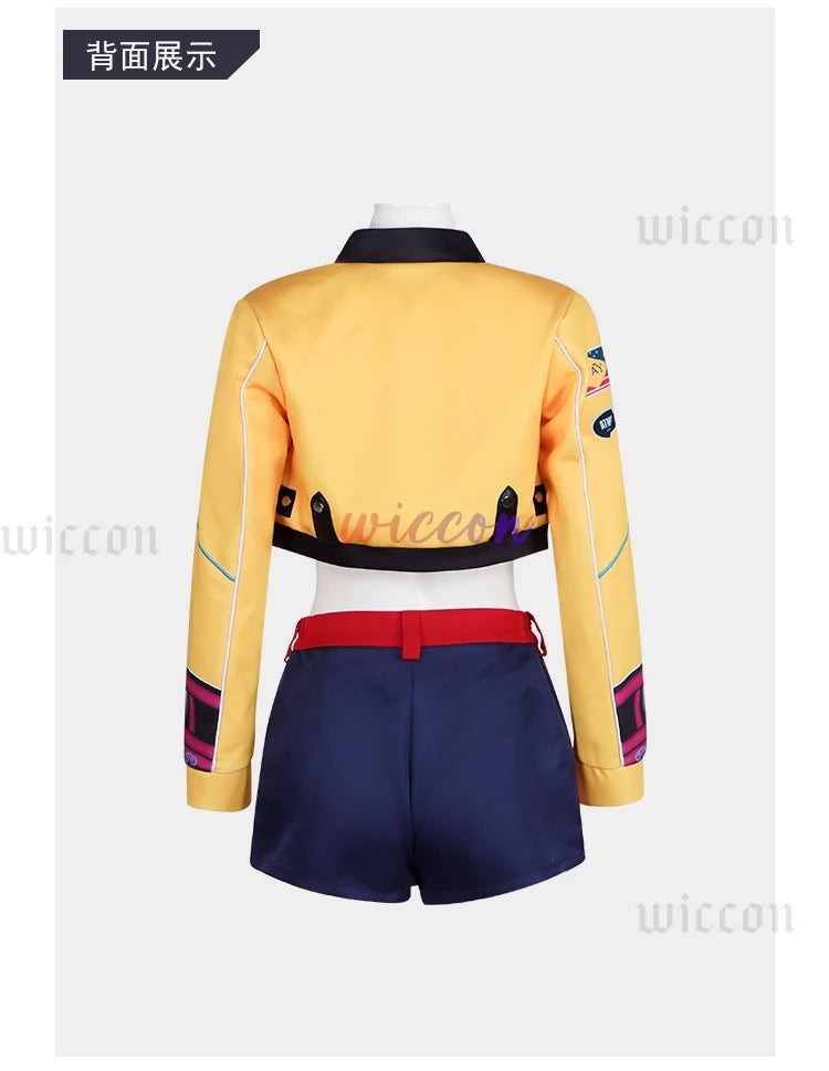 KPOP Huntrix Rumi Mira Zoey Cosplay Costume New Uniform Top Skirt Demon Hunters Superstar Girl Women Set Halloween Carnival