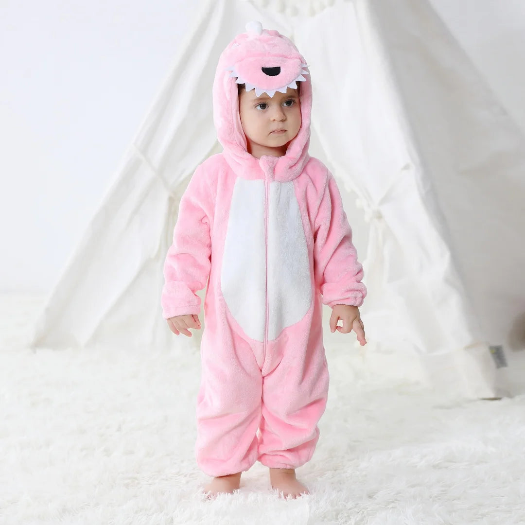 Newborn Animal Themed Jumpsuit