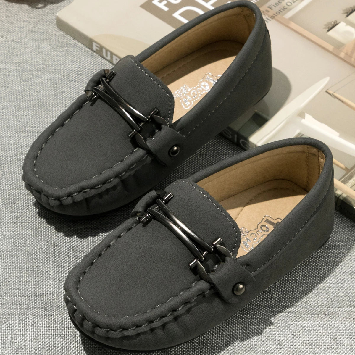 Kids Casual Breathable Moccasins