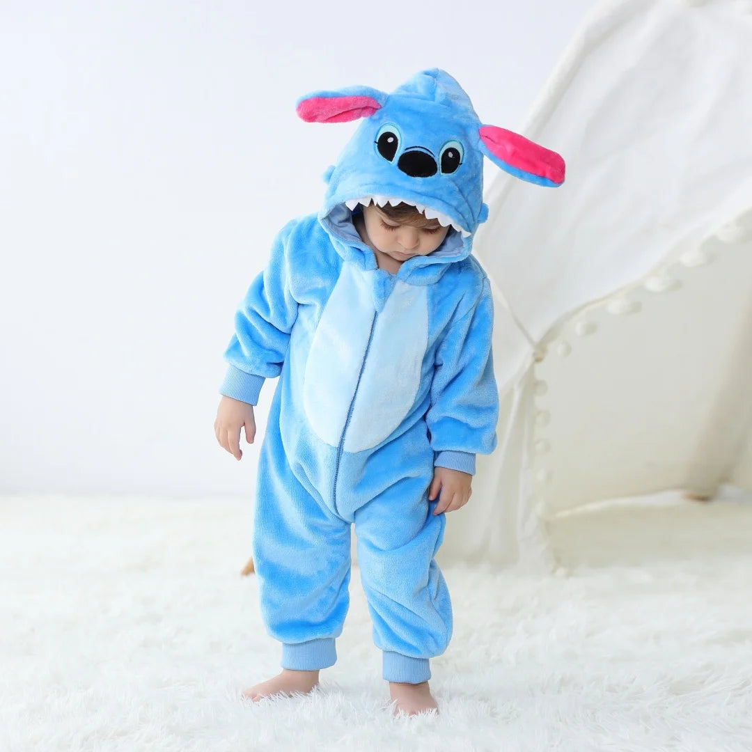 Newborn Animal Themed Jumpsuit