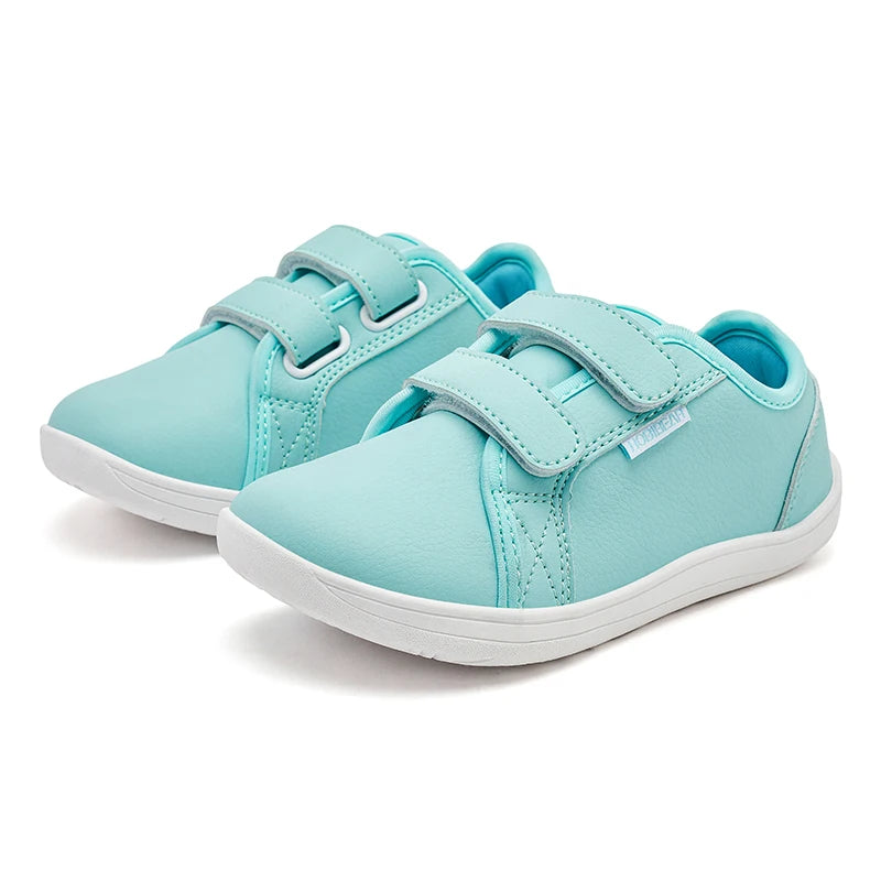 Kids Minimalist Artificial Leather Sneakers