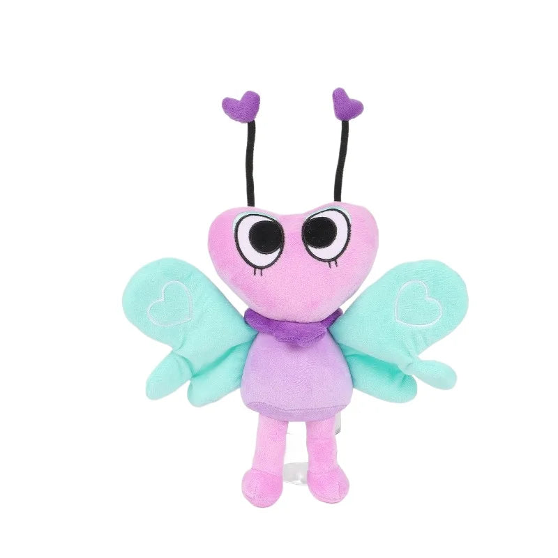 DANDY'S WORLD Plush Cute Dandy World Scrap Stuffed Horror Game Goob Pebble Plushie Soft Pillow Doll Children Gifts Doll