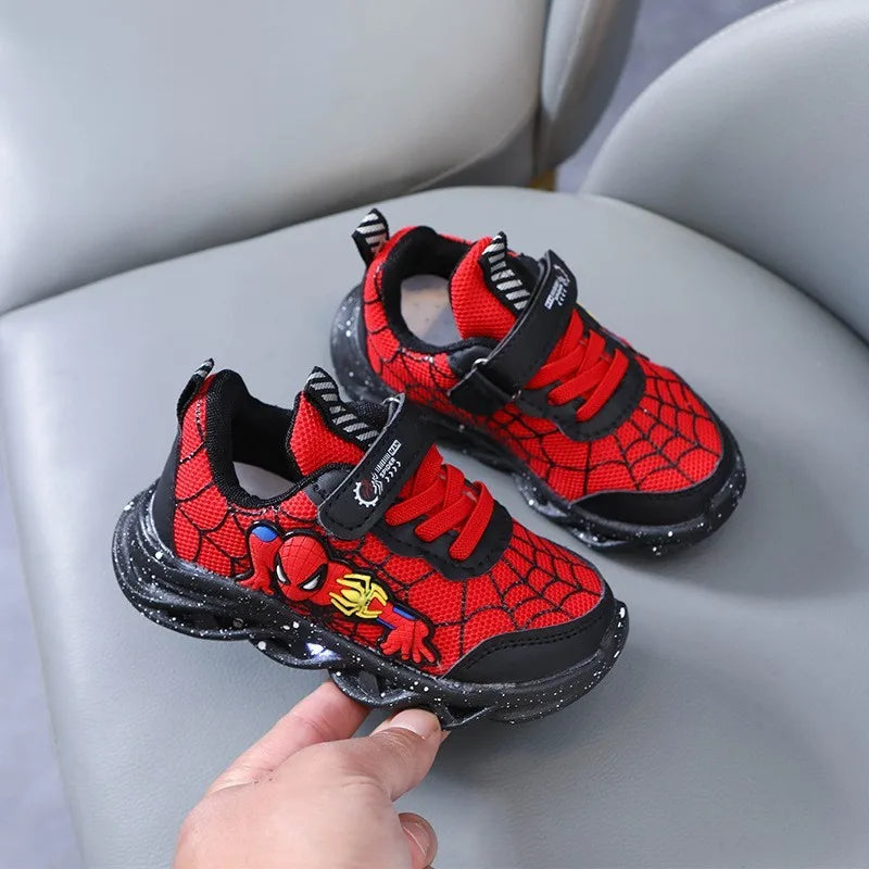 Spiderman Themed Kids Sneakers