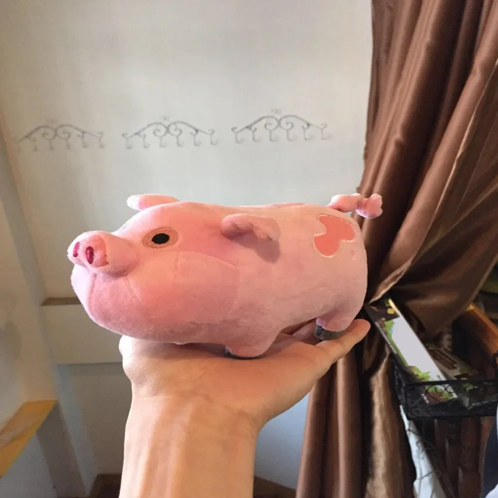 Disney Anime Movie Gravity Falls Figures Waddles Pig 18cm  Cartoon Stuffed Animals Plush Doll Toy for Girl New Year Xmas Gift
