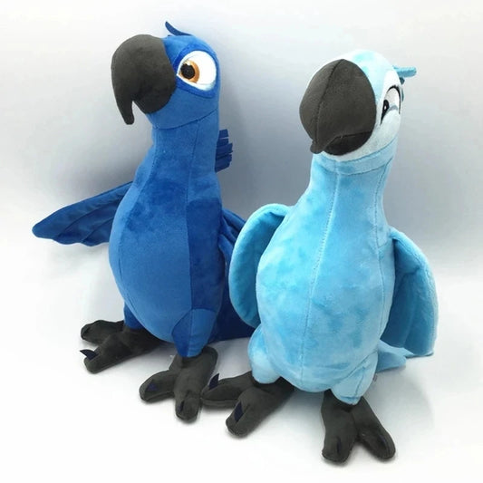Rio 2 Movie Cartoon Plush Toys 30cm Blue Parrot Blu & Jewel Bird Dolls Christmas Gifts For Kids Plush Toy