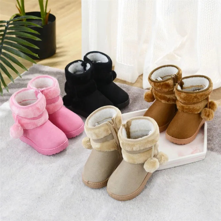 Girl's Comfortable Thick Warm Snow Boots