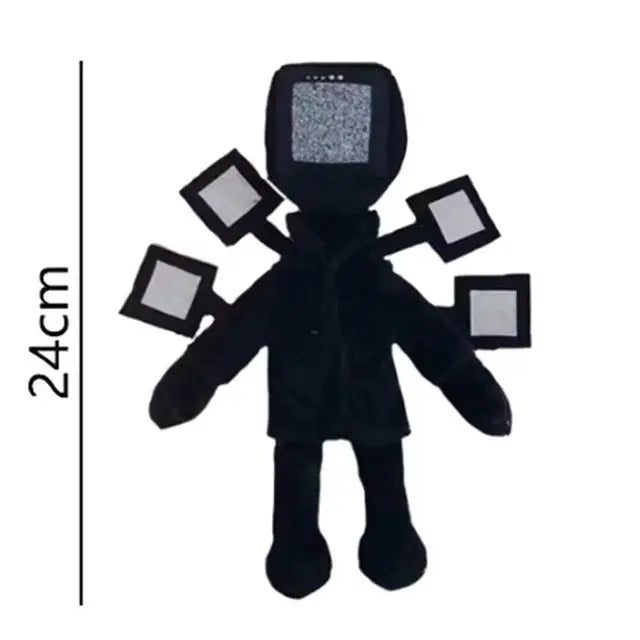 Skibidi Toilet Plush Toy Titans Drill Man Cameraman Tv Man Woman Speakerman Clock Speaker Man Plush Doll Soft Toy Stuffed Animal
