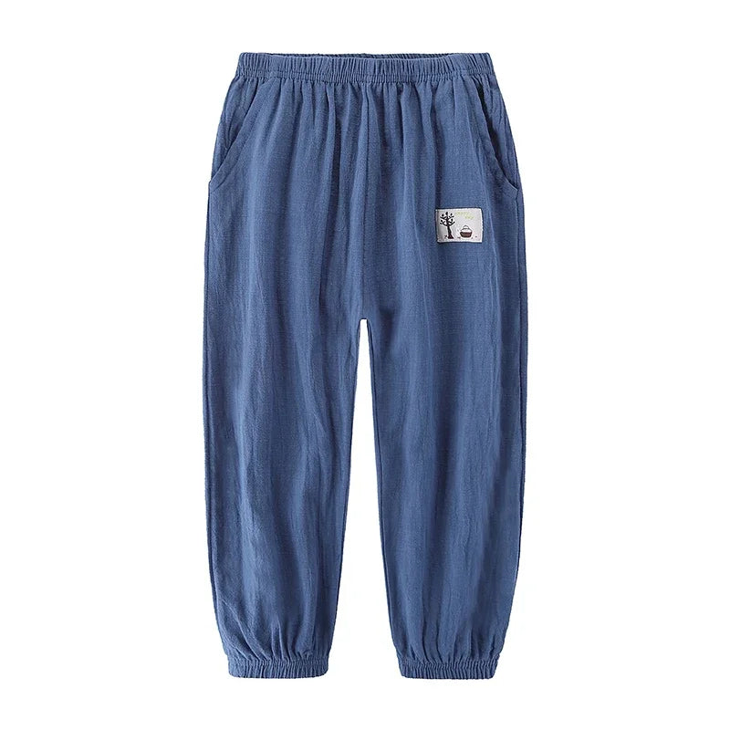 Children's Cotton Linen Trousers