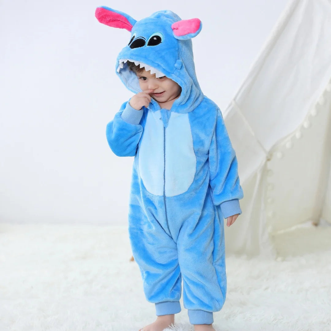 Newborn Animal Themed Jumpsuit