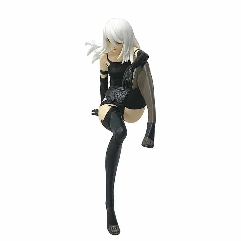 Anime Original SEGA Nier: Automata 15Cm Ver1.1A 2B Yorha No. 2 Type B Premium Chokonose Figure PVC Model Collectible Toys