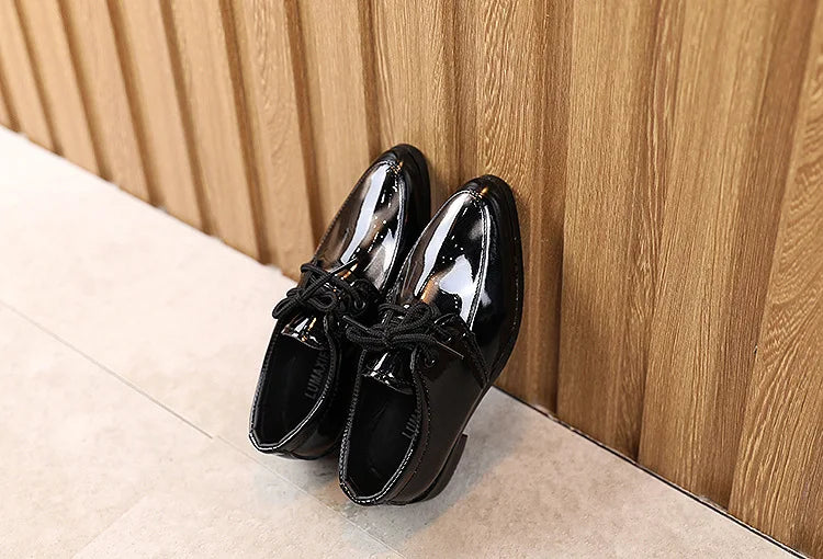 Pointed Toe Leather Shoes