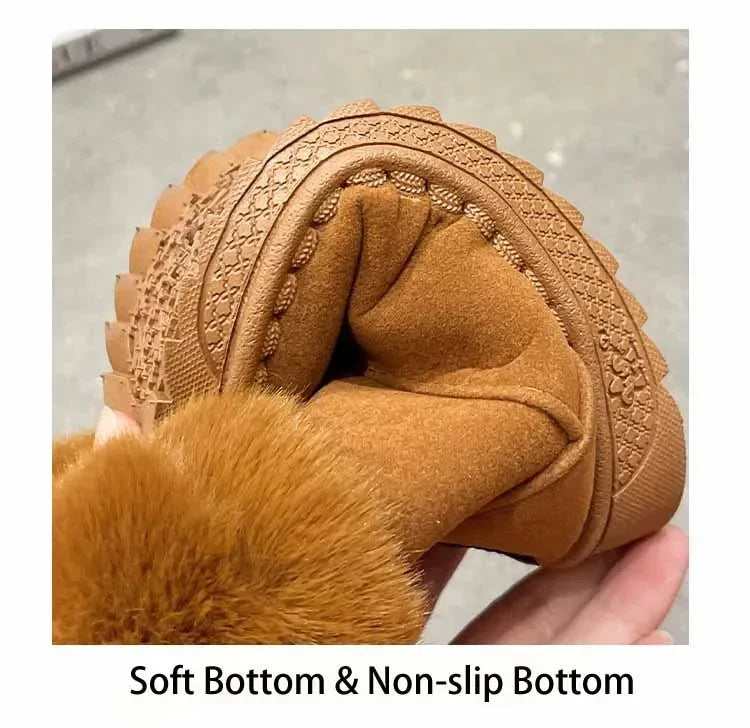 Soft Warm Cotton Snow Boots