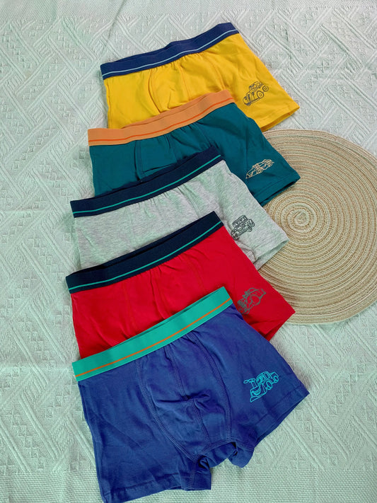 Boy's Cotton boxer 5-pack