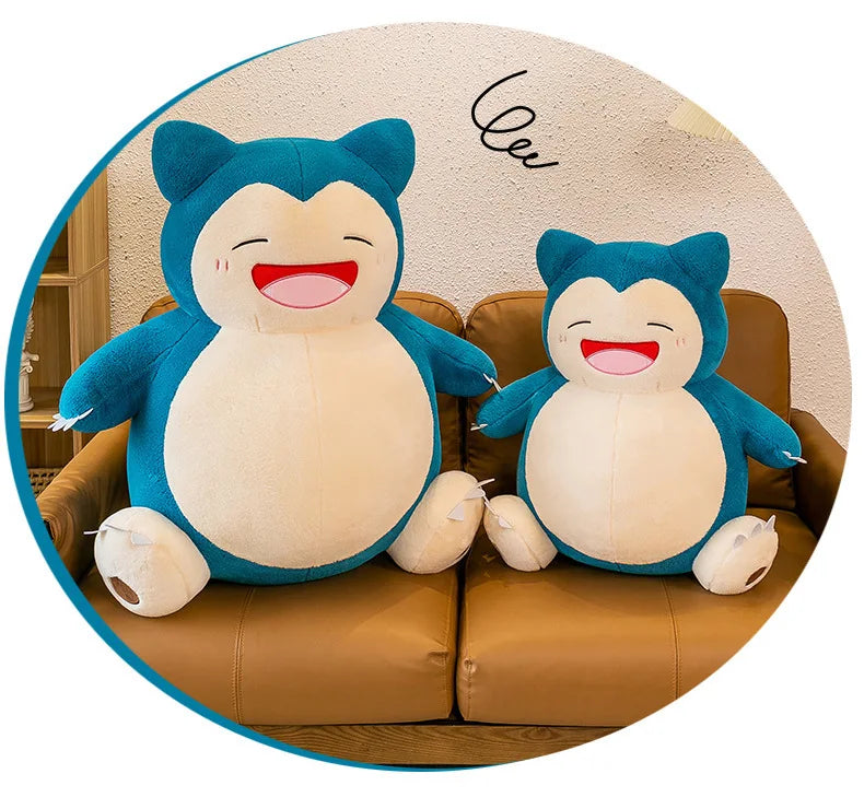 Pokemon Cartoon Snorlax 35cm Plush Toy Anime Movie Pocket Monster New Rare Soft Stuffed Animal Doll For Xmas Gift