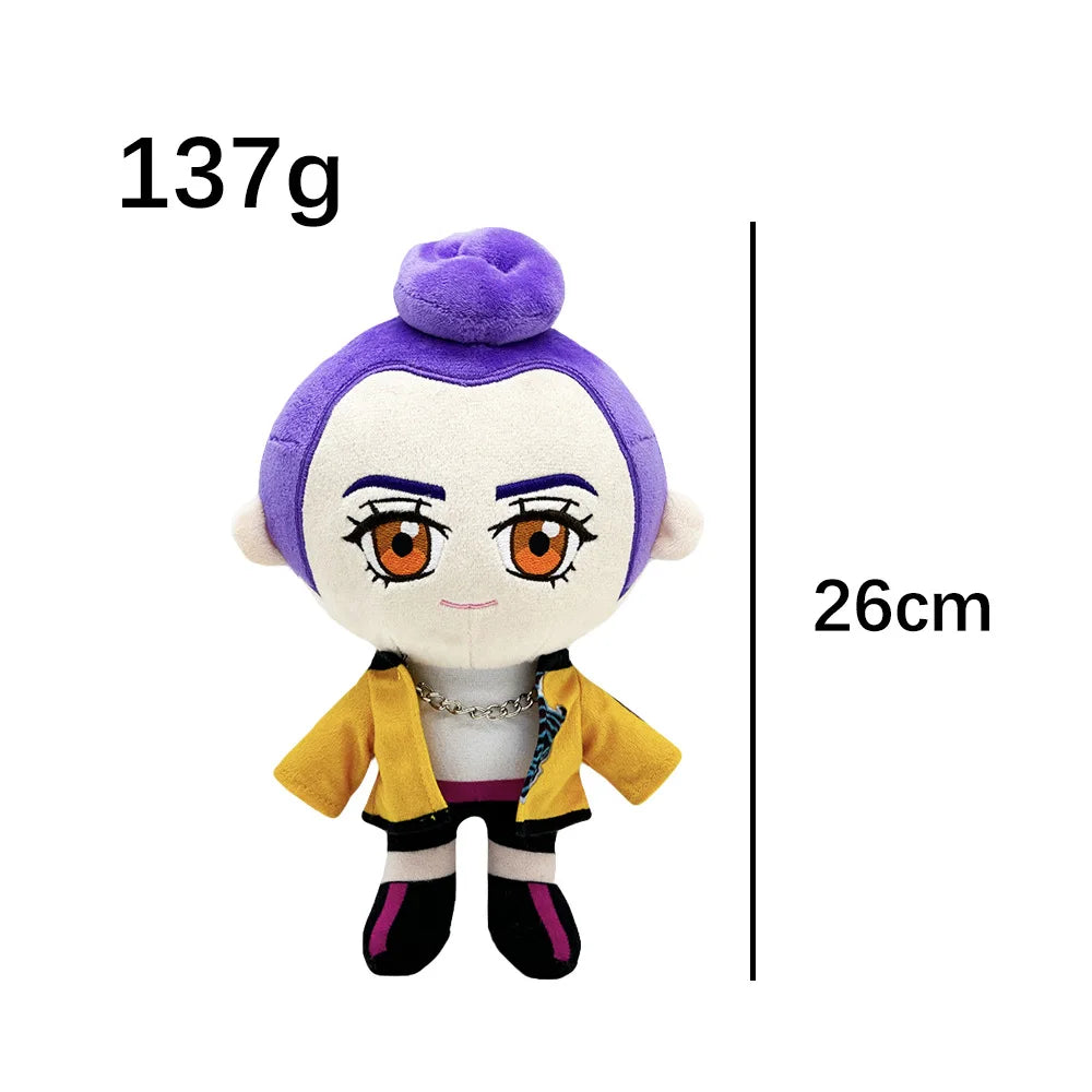 Kpop Demon Hunters Plush Toy Tiger Cuckoo Rumi Jinu Animal K-POP Hunter Maggot Doll Collectible Movie TV Toys & Hobbies
