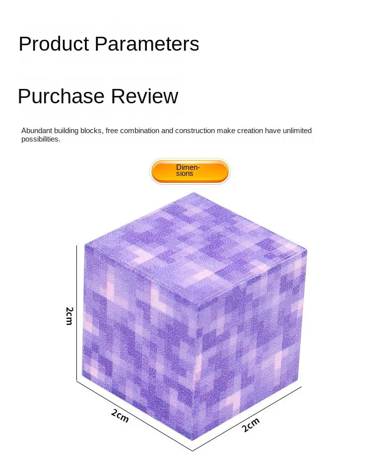 Magnetic Blocks to Build , Magnet World Set for Boys Girls, Sensory Construction Toys for Toddlers Christmas Gifts