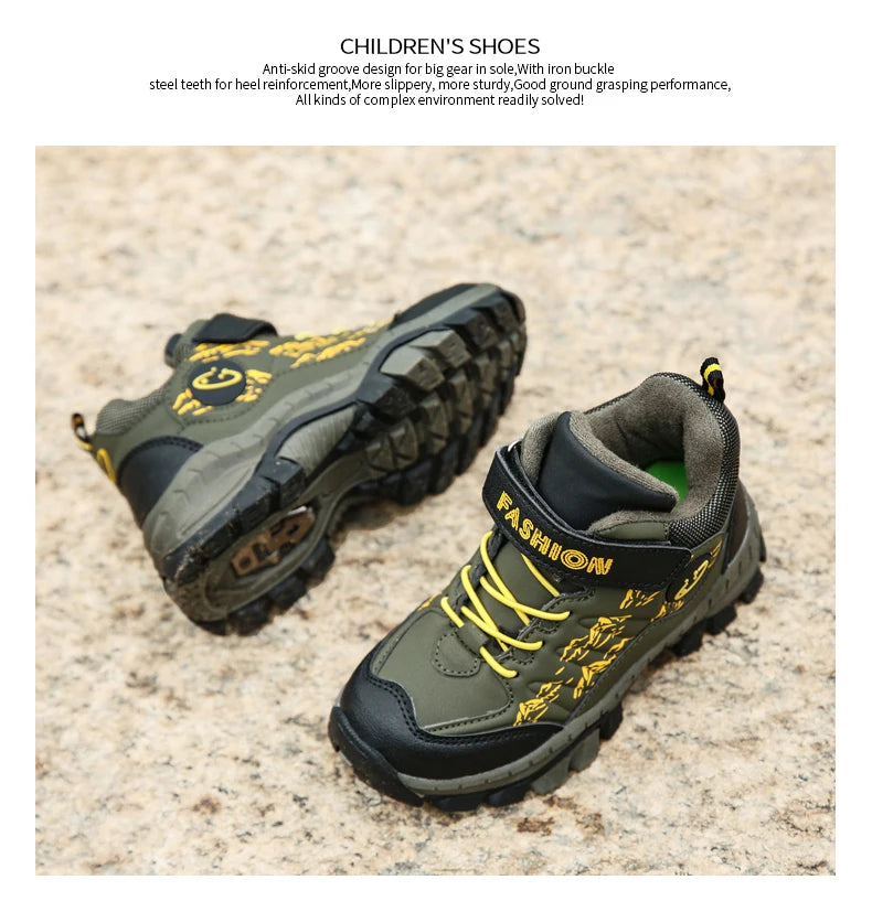 Children's Winter Hiking Cotton Shoes