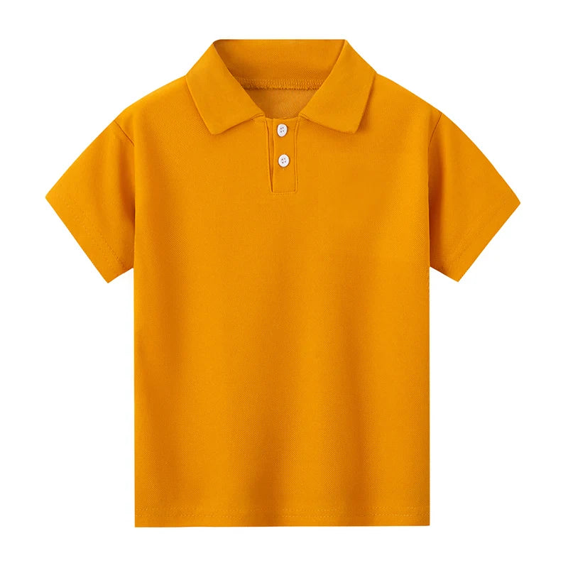 Comfortable Solid Color POLO  T-shirt