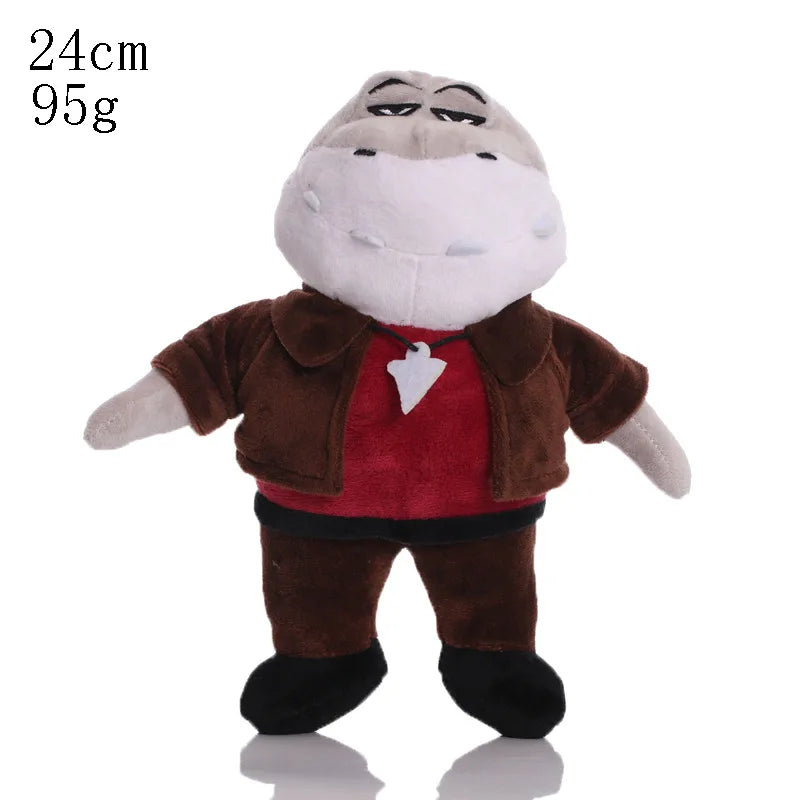 The Bad Guys Movie  Plush Toys Kawaii Wolf Piranha Snake Shark Tarantula Anime Doll Stuffed Animal Peluche Toy For Kids Gift